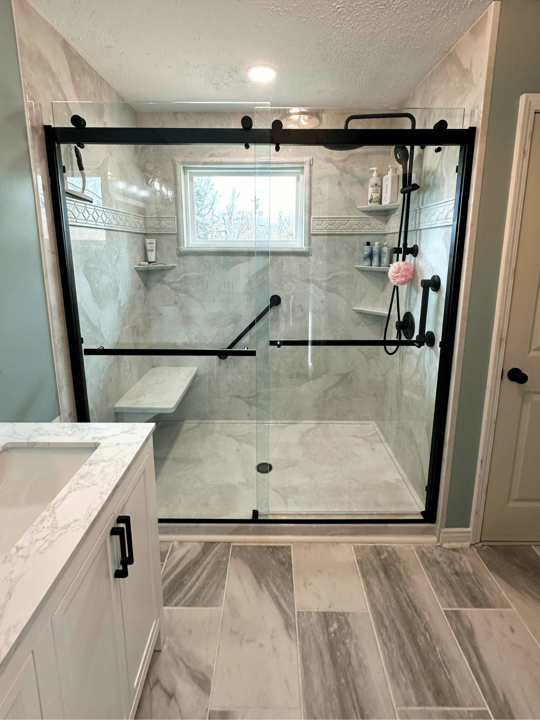 Budgeting Your Bathroom Remodel Near Bowling Green KY - remodeled bathroom with large shower