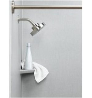 showerGrayFixturesChrome